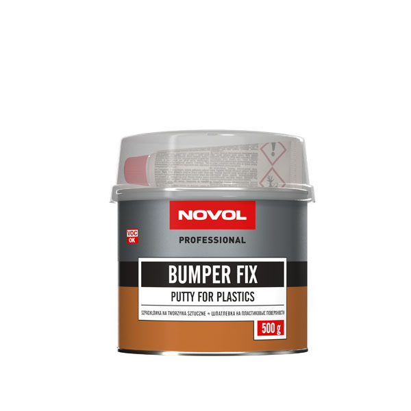 Картинка Шпатлевка для пластика BUMPER FIX NOVOL (0.5,кг) 