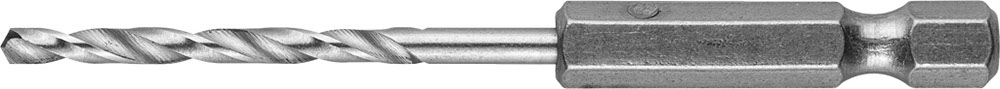 Картинка Сверло по металлу 14,0х160мм, проточенный хвостовик сталь Р4М2, класс В ЗУБР ЭКСПЕРТ