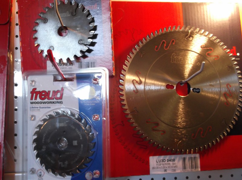 Новые позиции - пильные диски FREUD / Фреуд