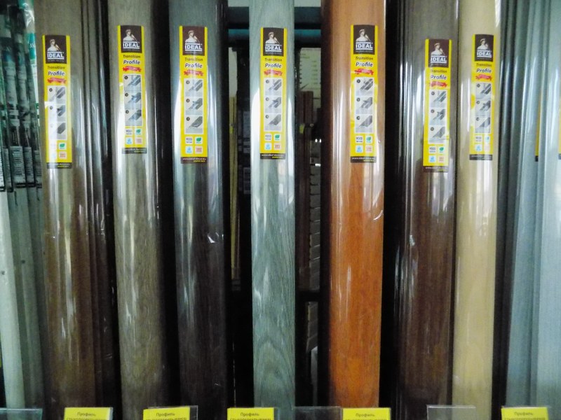 Расширение каталога, поступление стыковочных профилей ПВХ