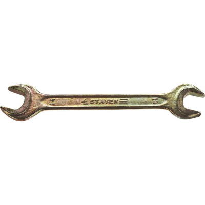 Картинка Ключ рожковый, 13 х 14 мм, оцинкованный, СИБИН