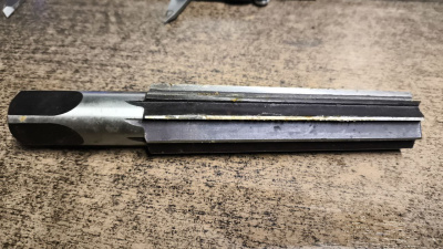 Превью Развертка под конус Морзе №4 ц/х чистовая  / длина 175 мм /СССР 