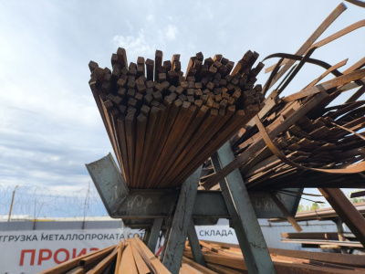 Превью Квадрат 12*12 мм цельнотелый/ 6 м. / горячекатанный  / вес 1,13 кг /м /ГОСТ 535-05