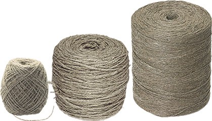 Картинка Шпагат льнопеньковый, L 1160 м, 1,25 ктэкс, в бобине по 1450 г.//Россия