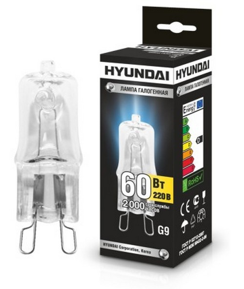 Картинка Лампа (источник света) G9-220V-60W-FR