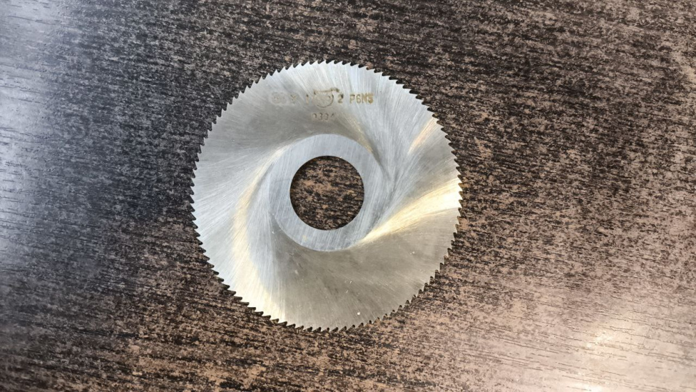 Картинка Фреза 80 х 1,0 х 22 мм /  М3  /  ЗУБ  Z-100  Р6М5 / СССР