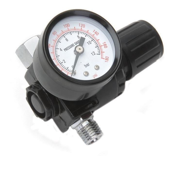 Картинка Регулятор давления с манометром  (MINI REGULATOR)/Кратон 