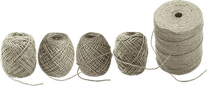 Картинка Шпагат джутовый, L 140 м, 2-ниточный, 560 тэкс, 5 кгс//Россия