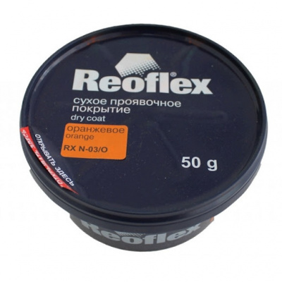 Сухое проявочное покрытие картридж (50гр) черный Reoflex RX N 03