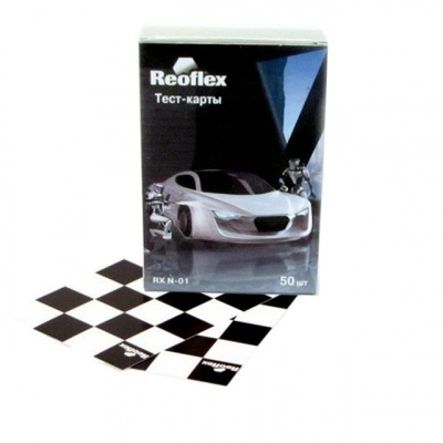 Тест-карты 100x68мм (50 листов) Reoflex RX N -01