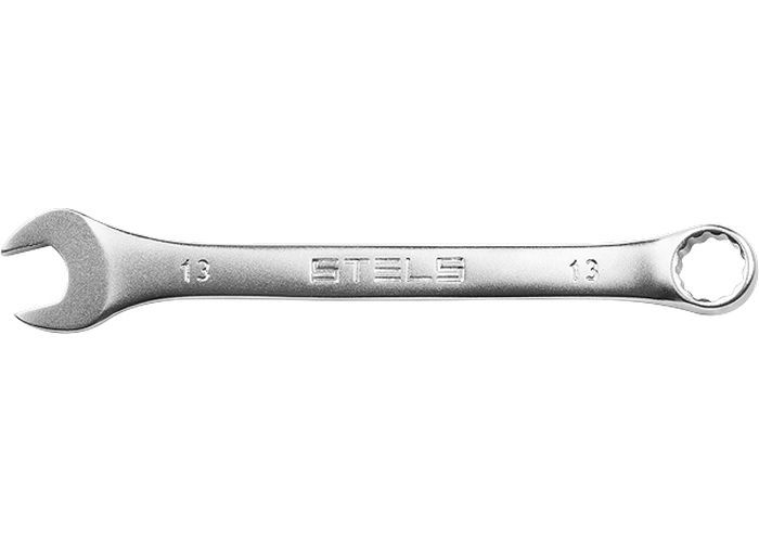 Картинка Ключ комбинированный, 36 мм, CrV, матовый хром//STELS